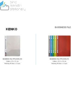 Katalog perlengkapan Kantor Kenko PP320HG A4 Business File Map Berkas dan gambarnya