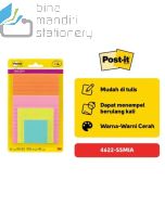 3M Post-it 4622-4SSMIA Super Sticky Note 76x76mm