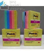 3M Post-it 654-5SSJOY Super Sticky Note Summer Joy 76x76mm 450 Sheets