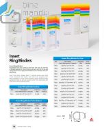 Jual Map berkas arsip Bantex 8512 Insert Ring Binder 5221 A4 2D-20mm White terlengkap di toko alat tulis