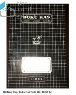 Gambar Atk Bintang Obor Buku Kas Folio 2 Kolom / 3 Kolom 50 Lembar Debit Kredit Saldo Beli di Toko Bina Mandiri Stationery harga murah semua peralatan sekolah lengkap