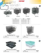 Foto Joyko Document Tray DT-25 (3 Tier) Bak Surat Meja Besi Jaring 3 Susun merek Joyko