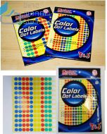 sample Image stationery Stiker Kertas Tom & Jerry Label Color Dot 114